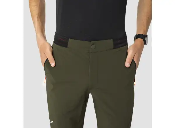Salewa Pedroc 4 Durastretch męskie spodnie Dark Olive