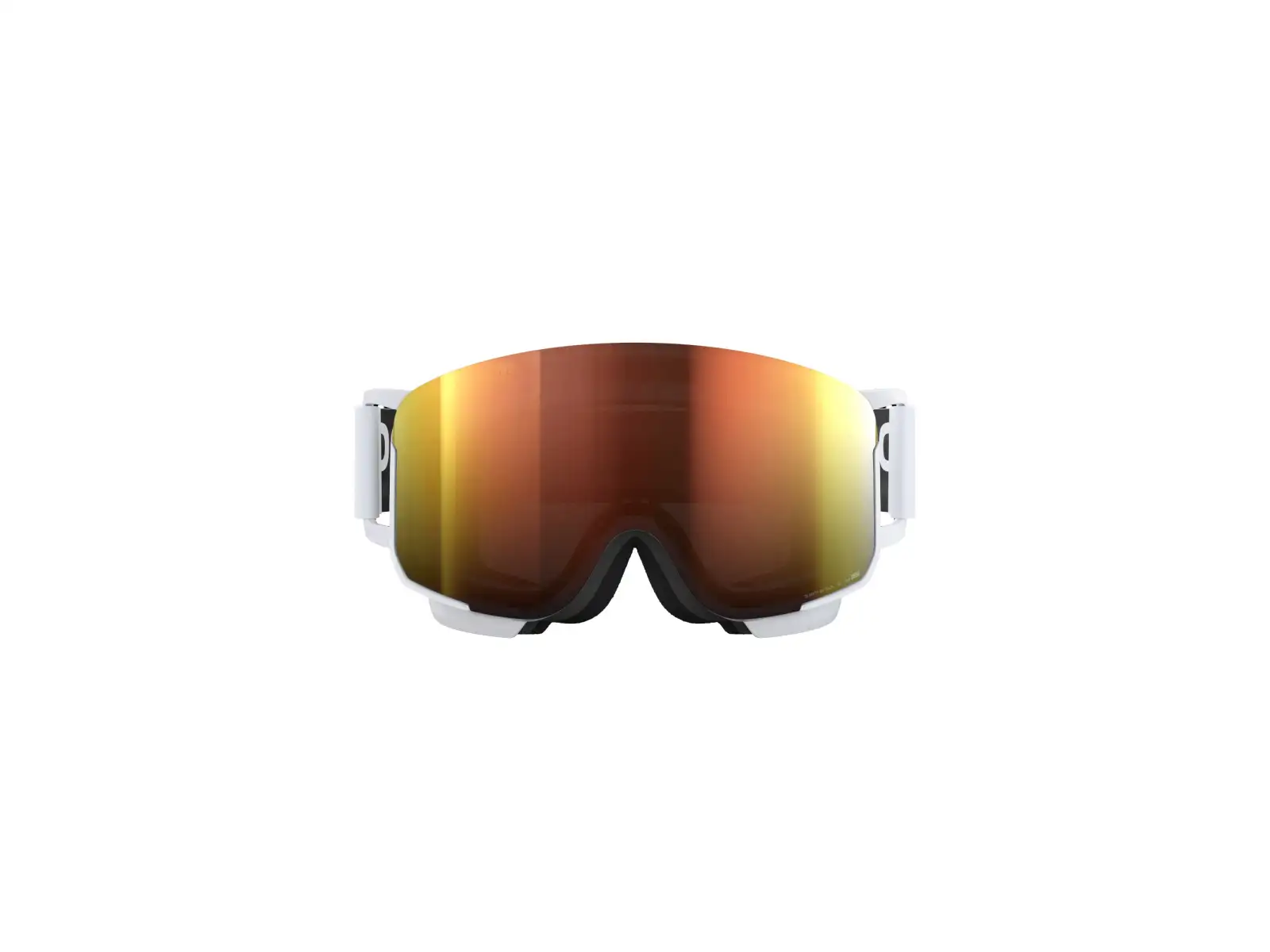 POC Nexal WF gogle narciarskie Hydrogen White/Partly Sunny Orange