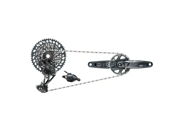 Sram GX Eagle DUB zestaw - 175 mm, 32 zębów, Lunar