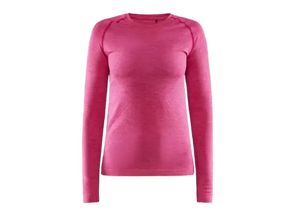 Craft Core Dry Active Comfort damska koszulka długi rękaw różowa