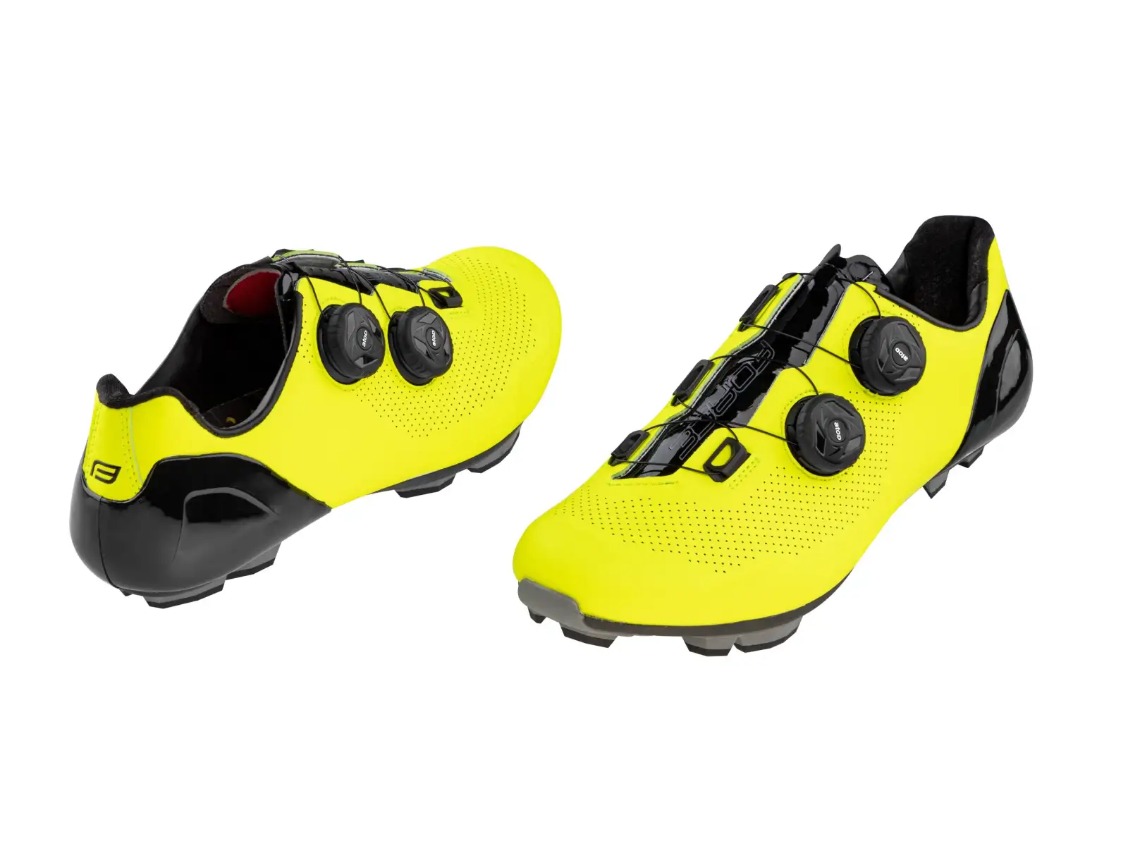 Force Warrior Carbon MTB męskie buty kolarskie Fluo