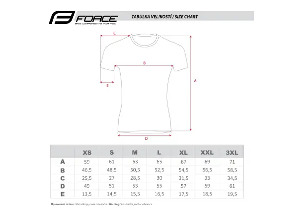 Force City damski dres krótki rękaw růžová/czarna