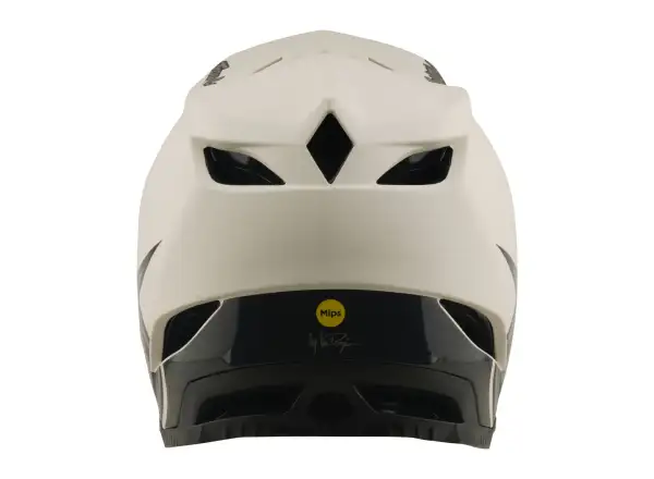Troy Lee Designs D4 Composite MIPS kask Stealth Pumice