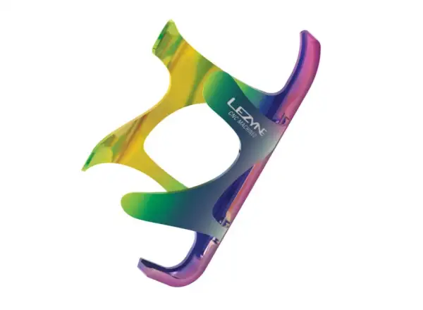 Lezyne CNC Cage koszyk na bidon Neo Metallic