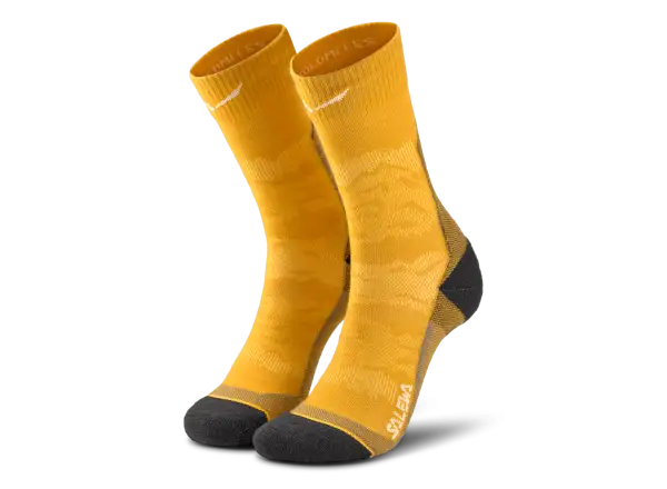 Salewa Ortles Merino Crew męskie skarpety Gold