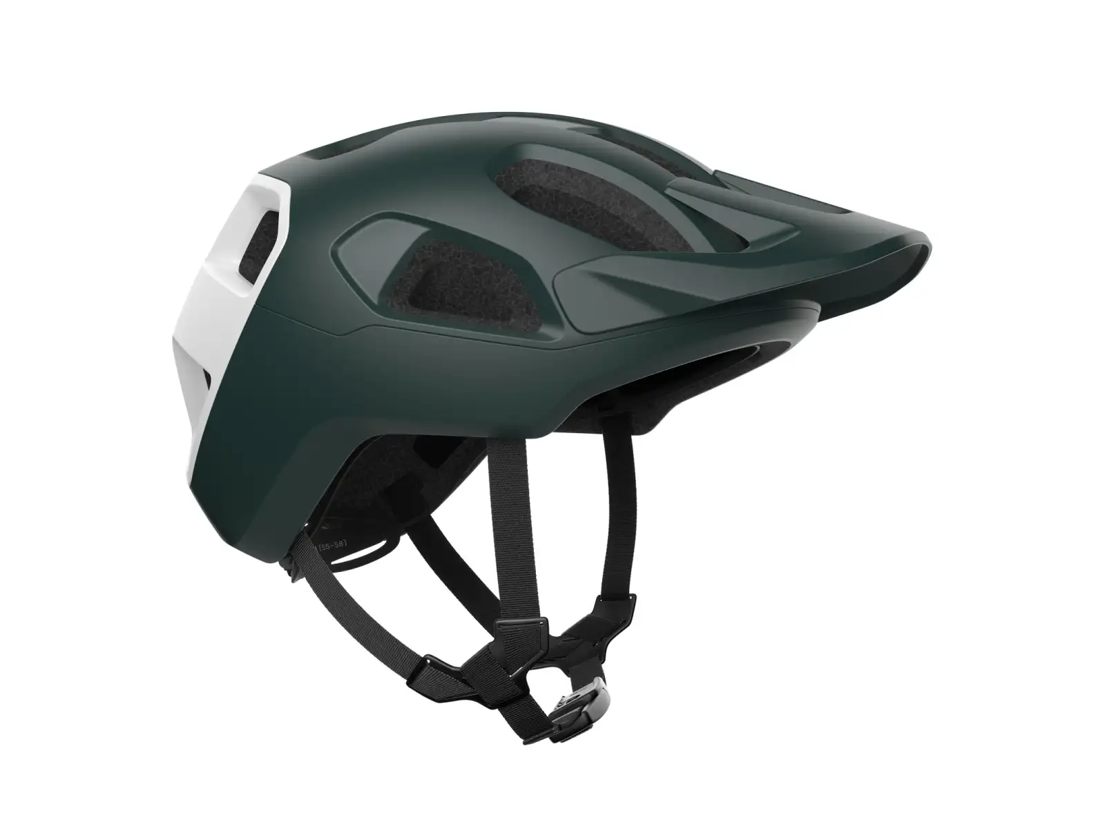 POC Cularis MTB kask Pargasite Green Matt/Hydrogen White Matt