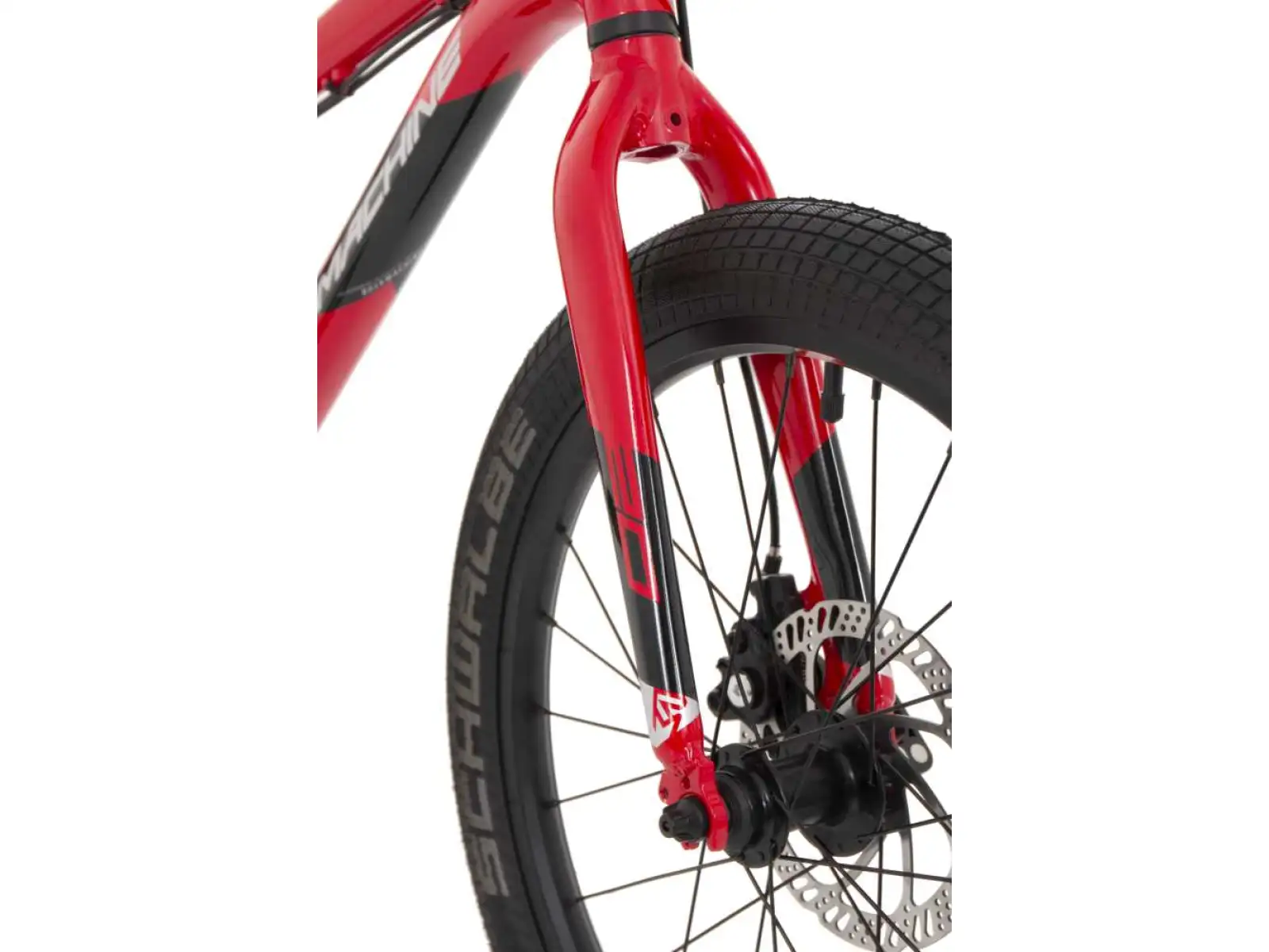 Rock Machine Blizz 20 MD rower dziecięcy Gloss Red/White/Black