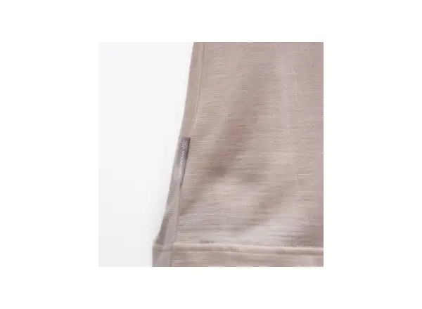 Sensor Merino Lite damska koszulka bez rękawów Mottled Beige