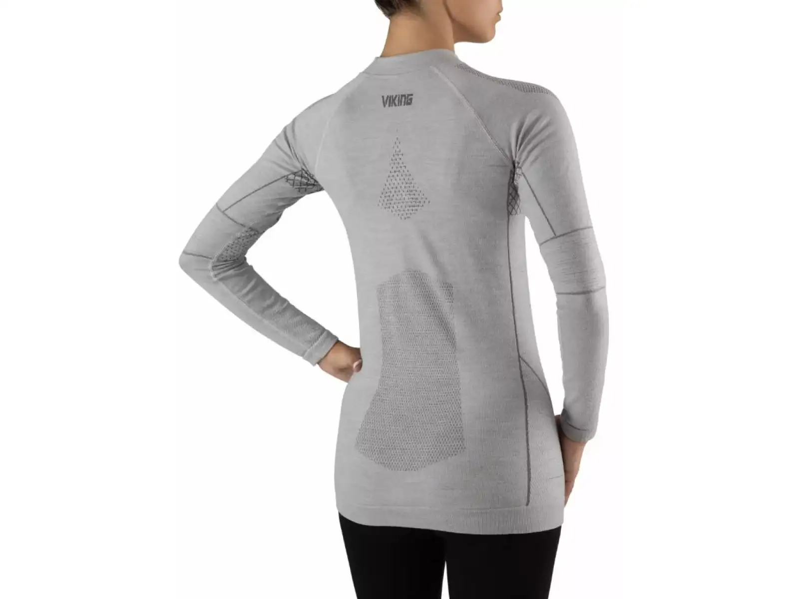 Viking Lava Primaloft damska koszulka długi rękaw Light Grey