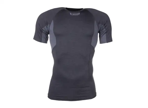 Force Breeze unisex funkcjonalna koszulka krótki rękaw szary