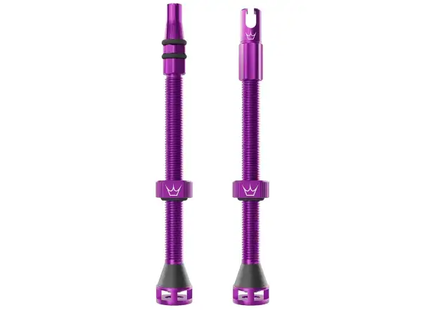 Peatys Holeshot Fast Flow wentyle bezdętkowe 80 mm Violet