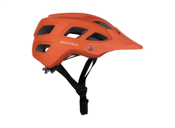 Force Ibex Mtb kask pomarańczowy matowy