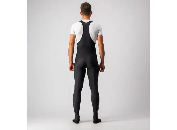 Castelli Entrata męskie spodnie z szelkami black