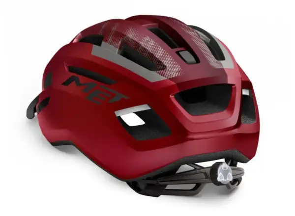 MET ALLROAD kask czerwony/czarny matowy