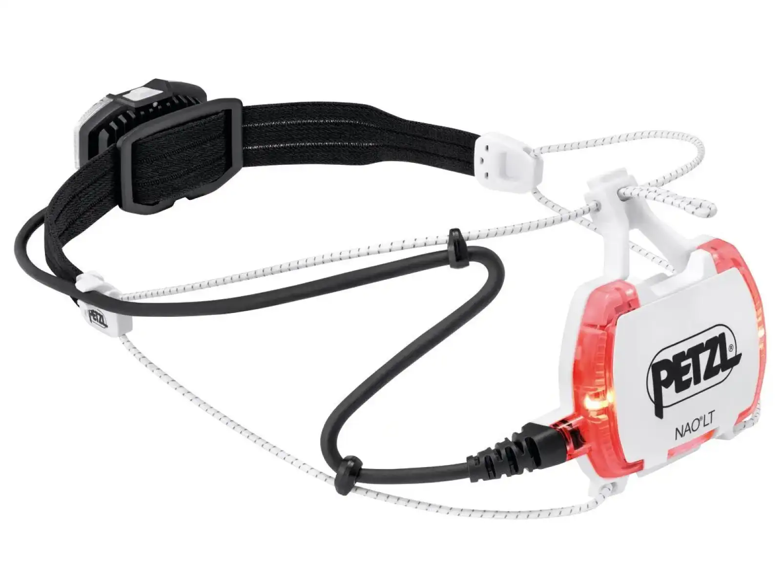 Petzl Nao LT latarka czołowa czarno-biała
