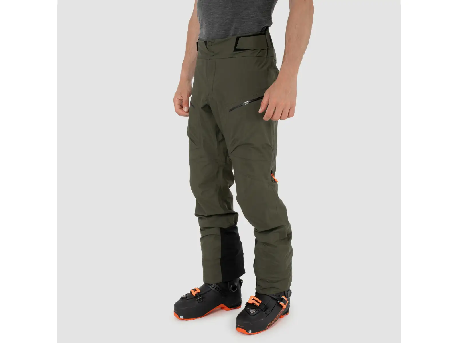 Salewa Sella 3L Powertex męskie spodnie Dark Olive