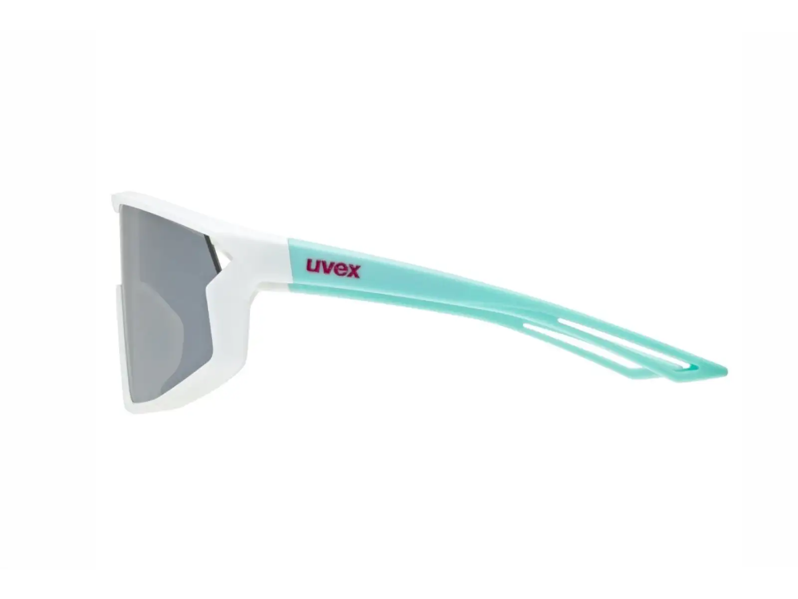 Uvex Skyryse JR. dziecięce okulary White/Green/Mirror Silver
