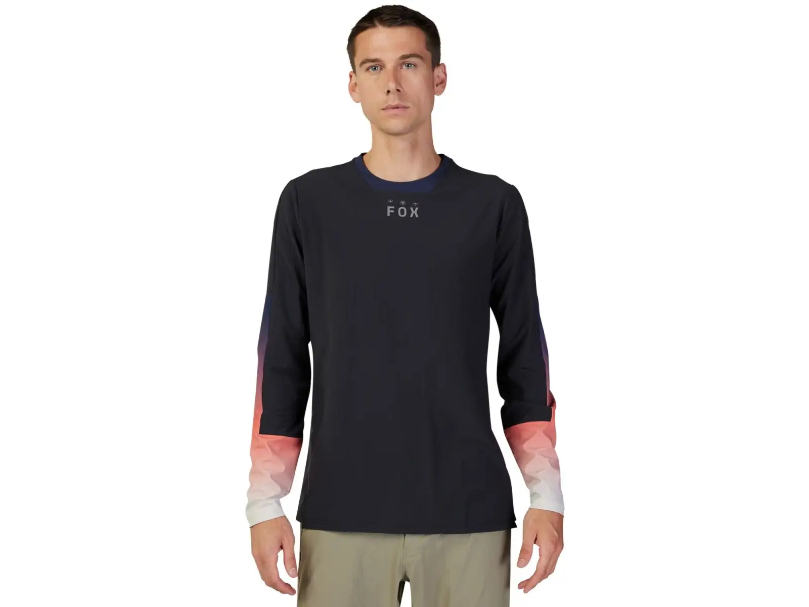 Fox Defend Thermal Lunar męska koszulka z długim rękawem Black