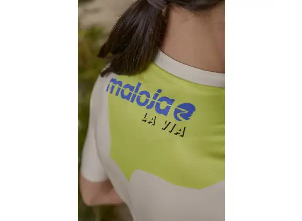 Maloja SokostiM. damski dres krótki rękaw Shaded White