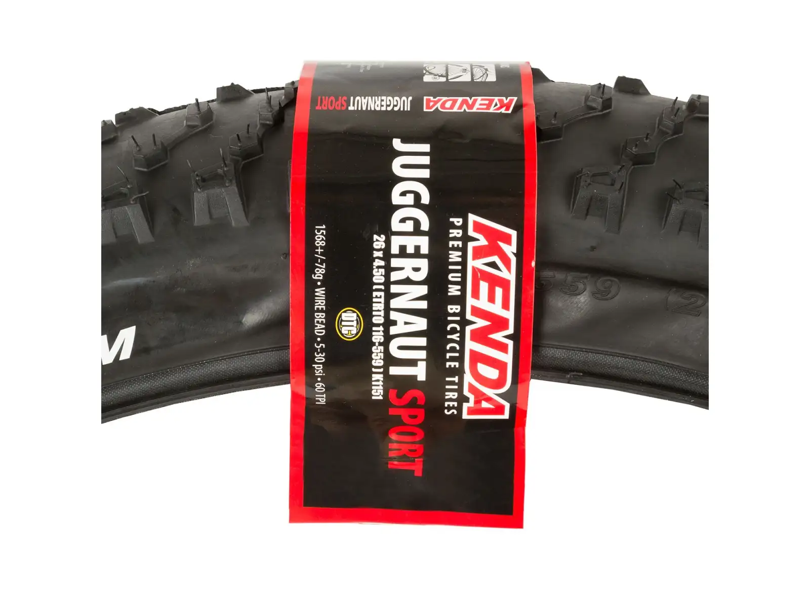 Kenda Juggernaut Sport 26x4,50-1151 opona drutowa