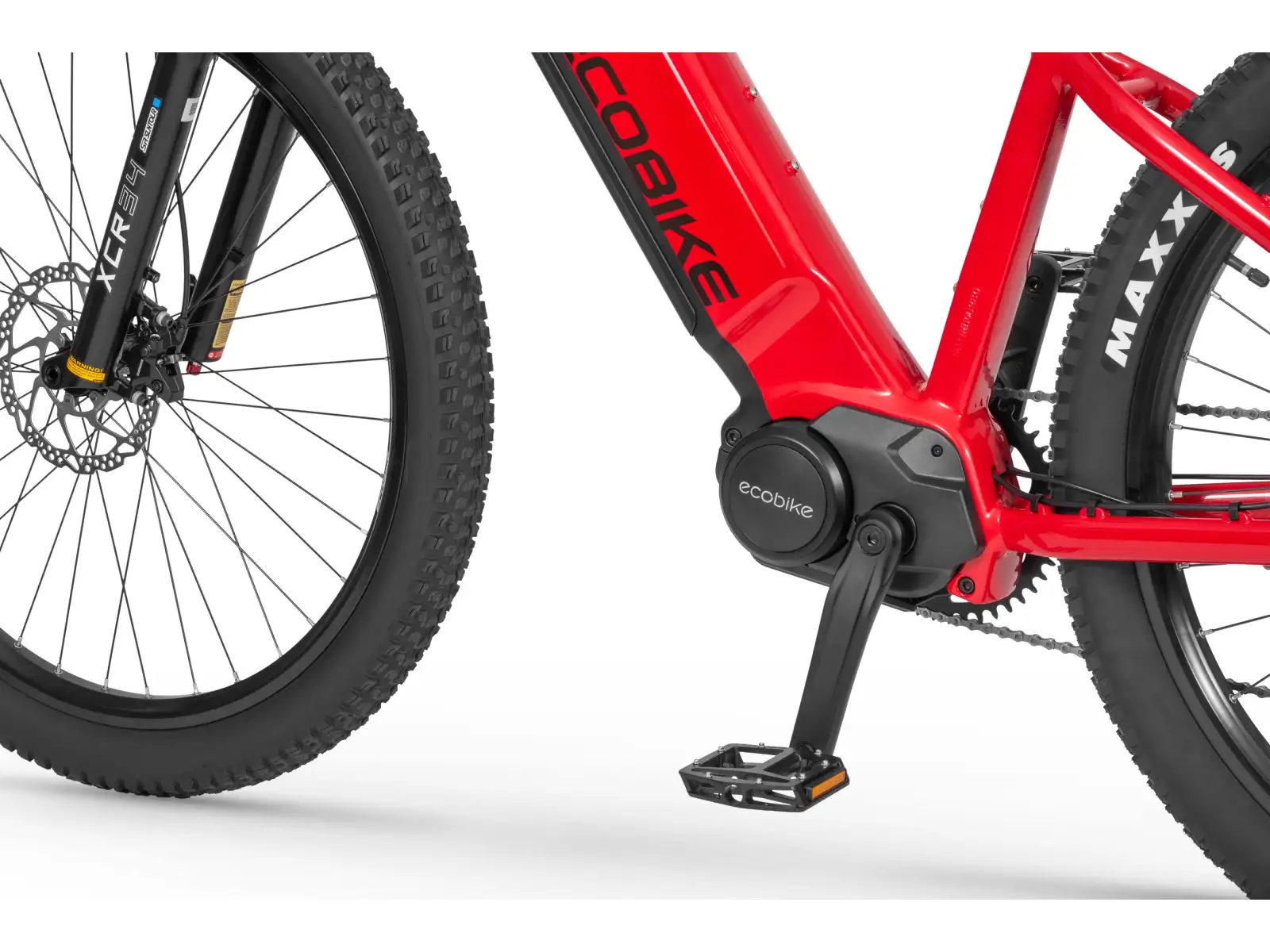 Ecobike RX 500 960 Wh Black Red górski rower elektryczny
