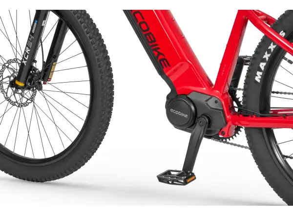 Ecobike RX 500 960 Wh Black Red górski rower elektryczny
