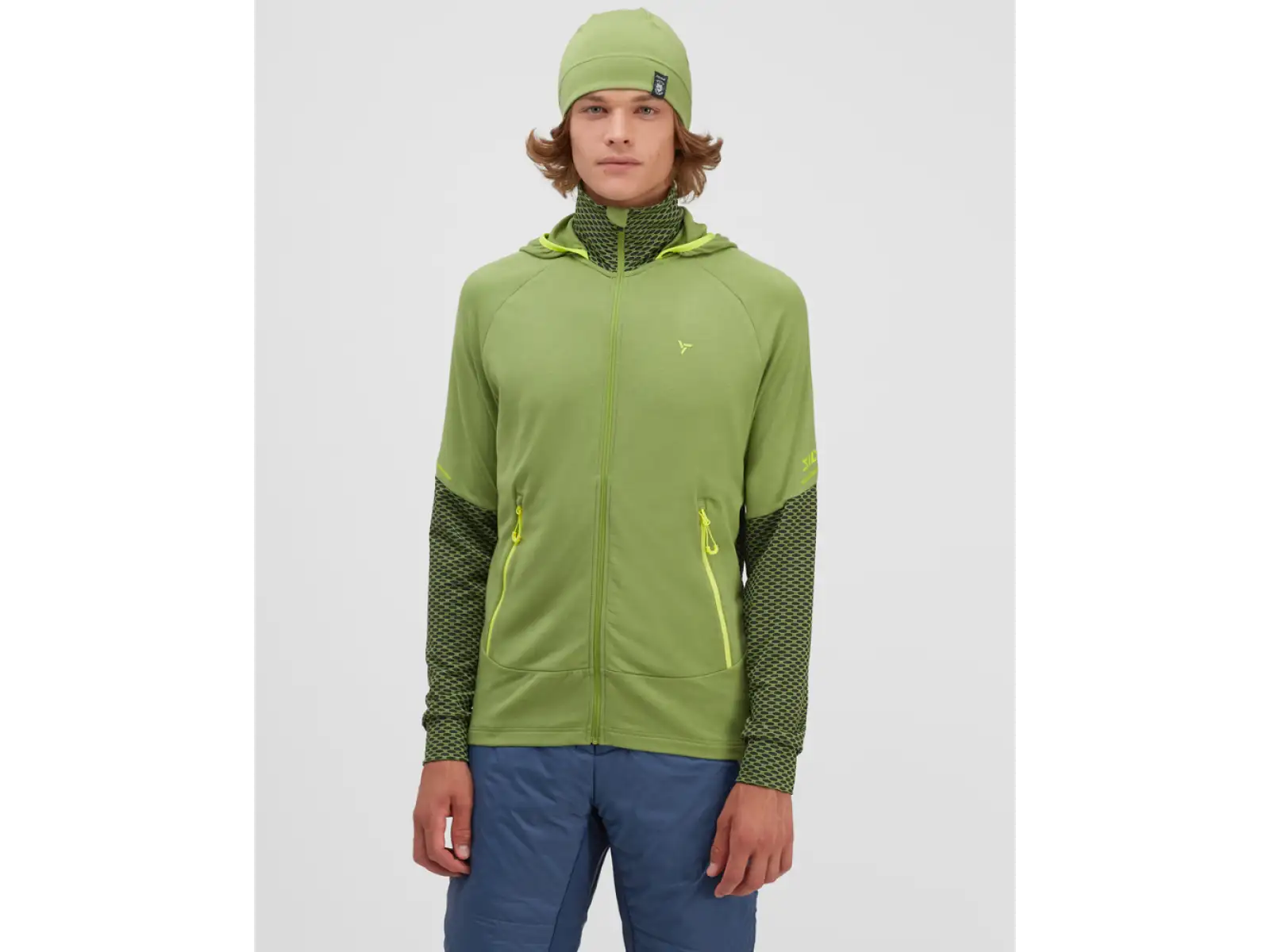 Silvini Artico męska bluza Green/Lime