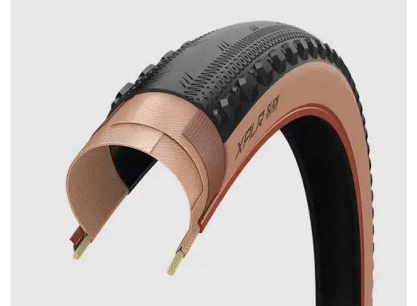 Goodyear XPLR Slick TLR opona gravel kevlar Transparent