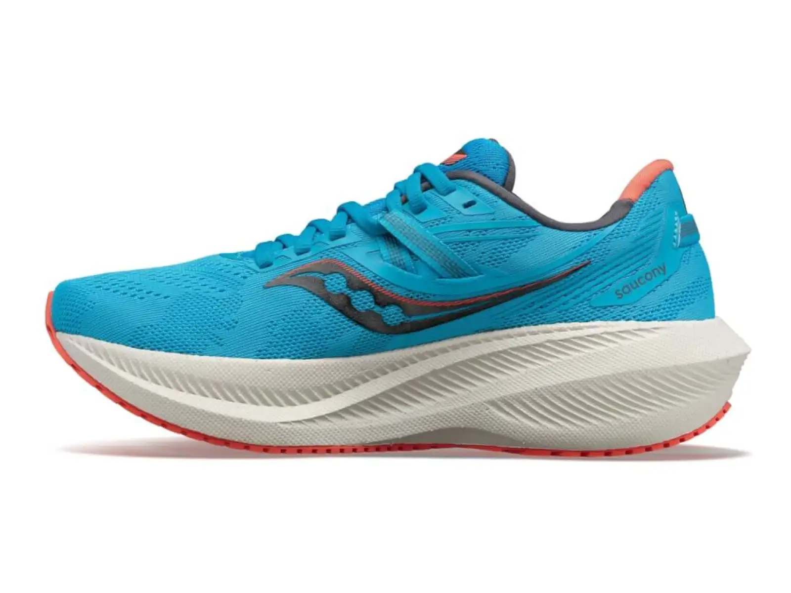 Saucony Triumph 20 damskie buty do biegania oceanowy/koralowy