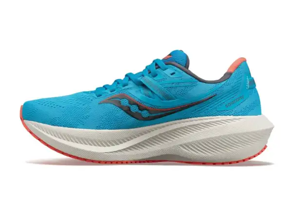 Saucony Triumph 20 damskie buty do biegania oceanowy/koralowy