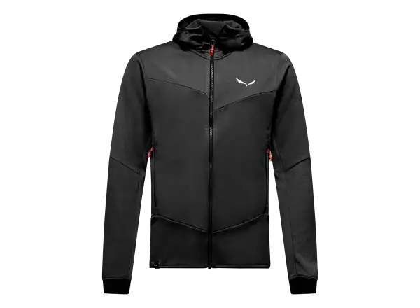 Salewa Sella Crevasse Hooded męska bluza Black Out