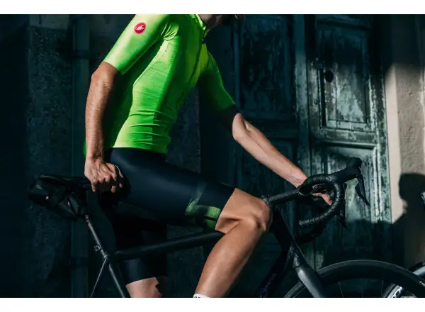 Castelli Aero Race 6.0 męska koszulka z krótkim rękawem Electric Lime