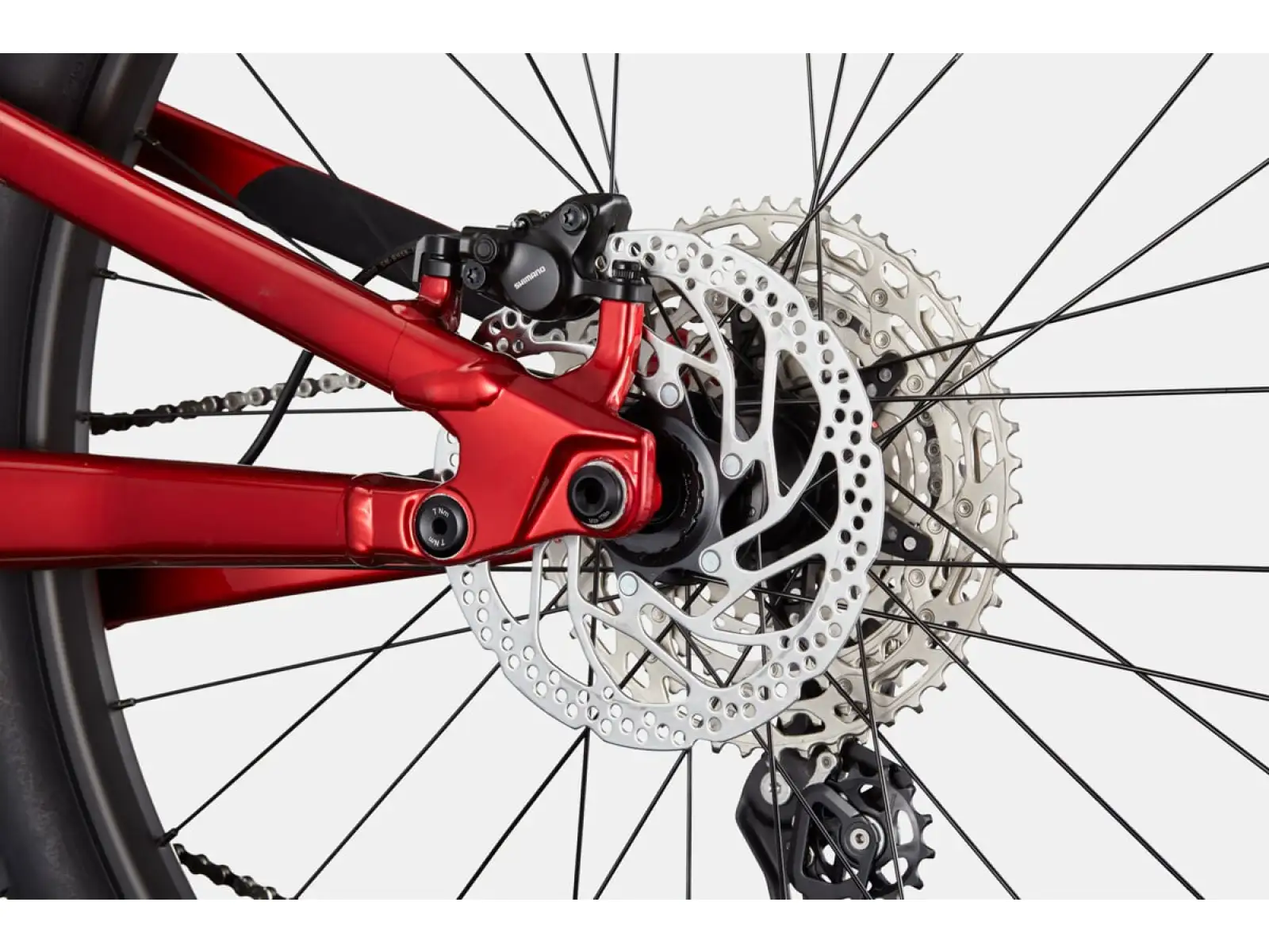 Cannondale Habit 4 pełne zawieszenie rower górski Candy Red