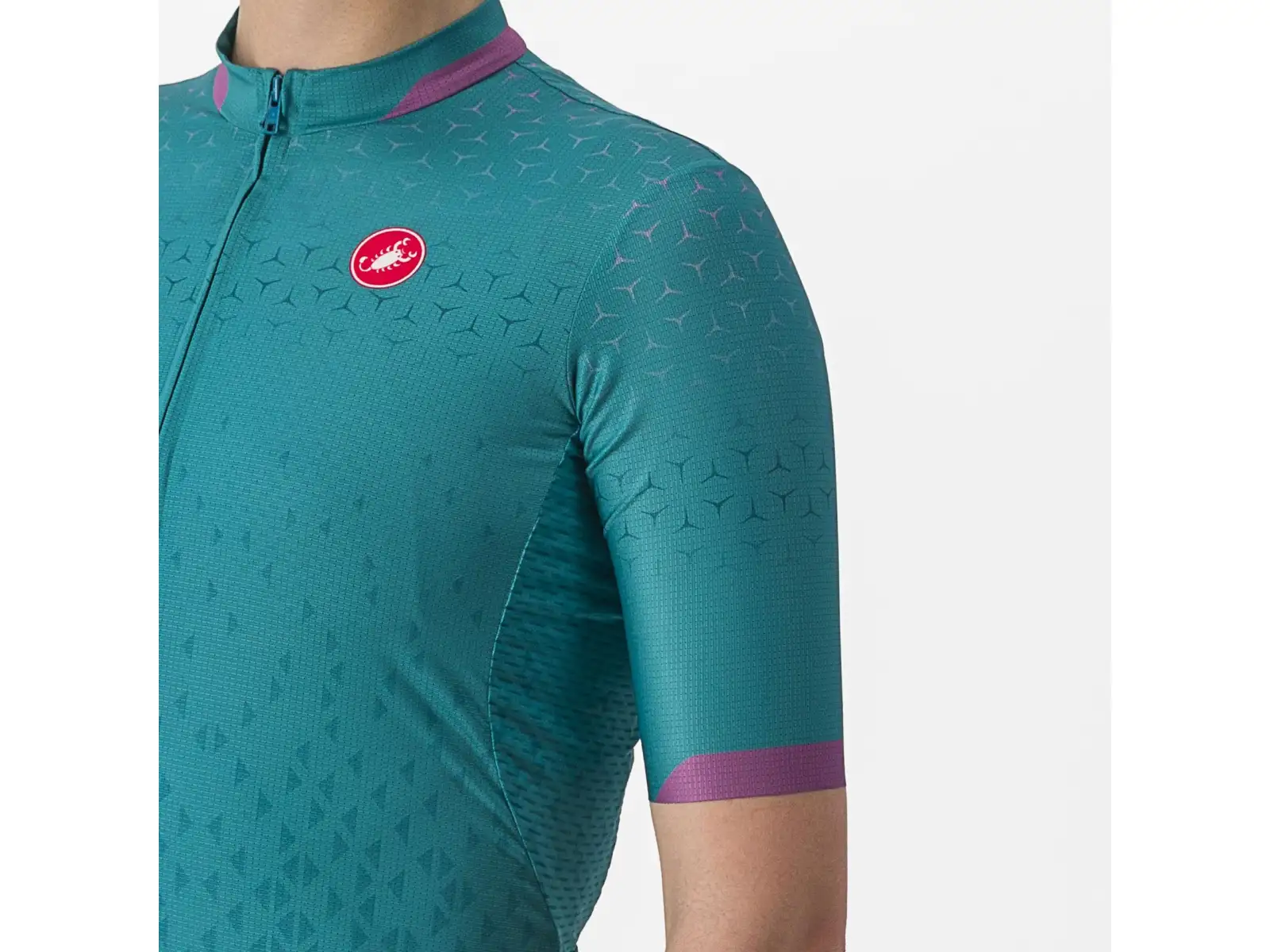 Castelli Pezzi damski koszula z krótkim rękawem Quetzal Green