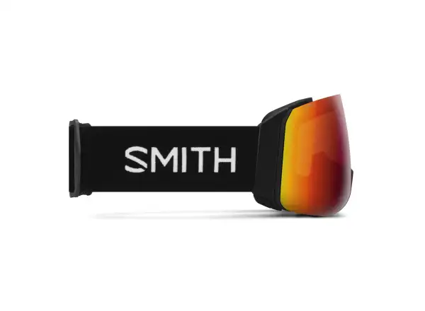 Smith 4D Mag XL gogle narciarskie Black / ChromaPop Sun Red Mirror (2 szyby)