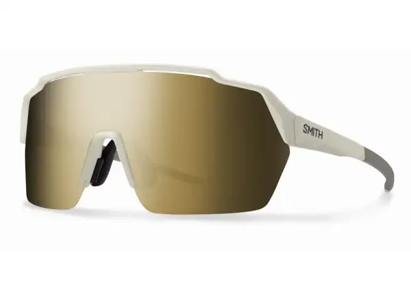 Smith Shift Split Mag okulary rowerowe Matte bone/ChromaPop Gold Mirror