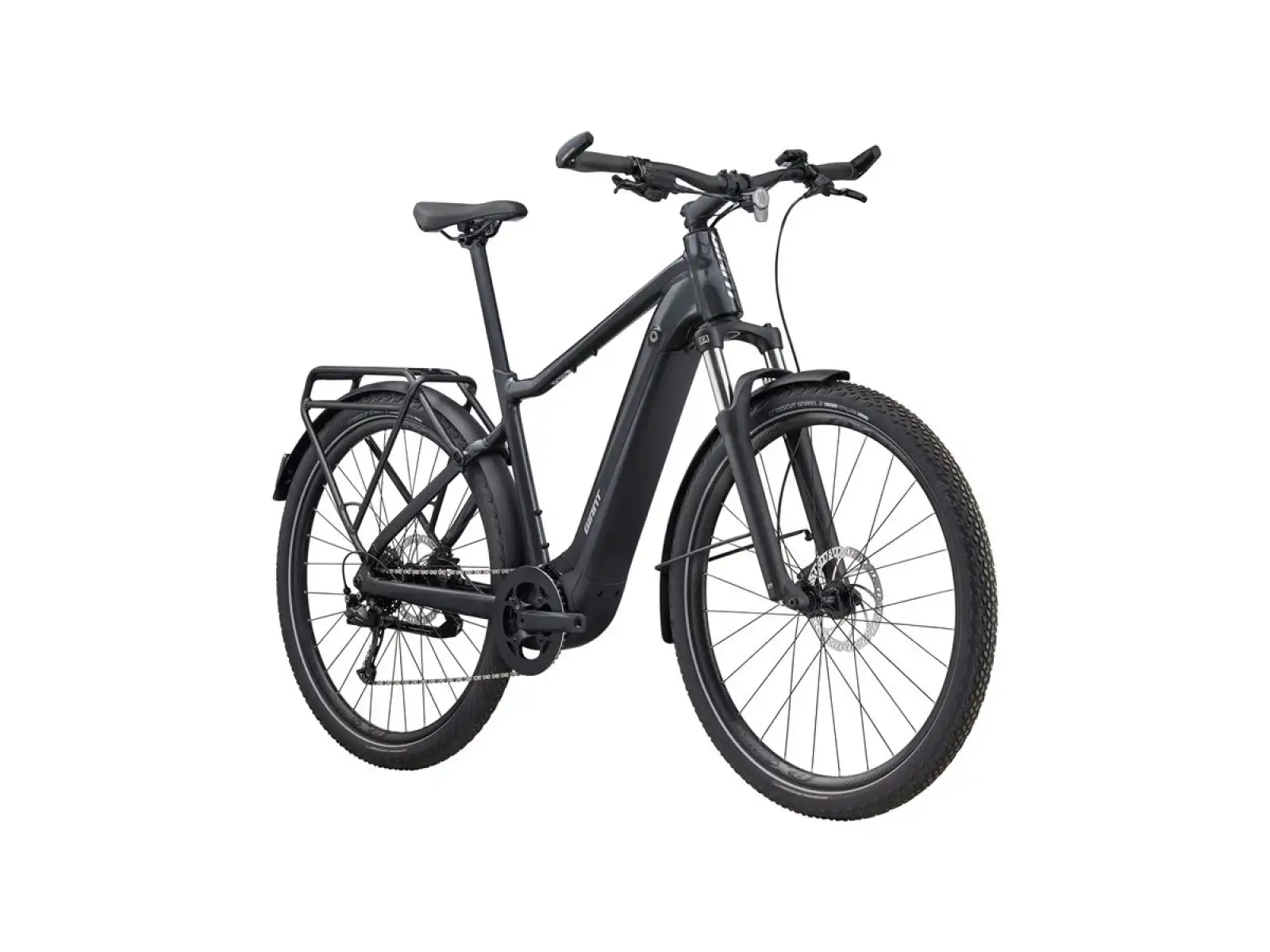 Giant Explore E+ 2 STA trekingowy rower elektryczny gunmetal black