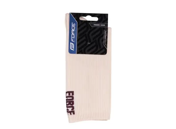 Force Longer Slim skarpety kremowa