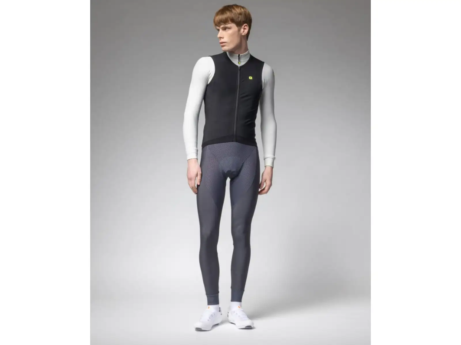Alé PR-E Thermo 2.0 męska kamizelka rowerowa Black