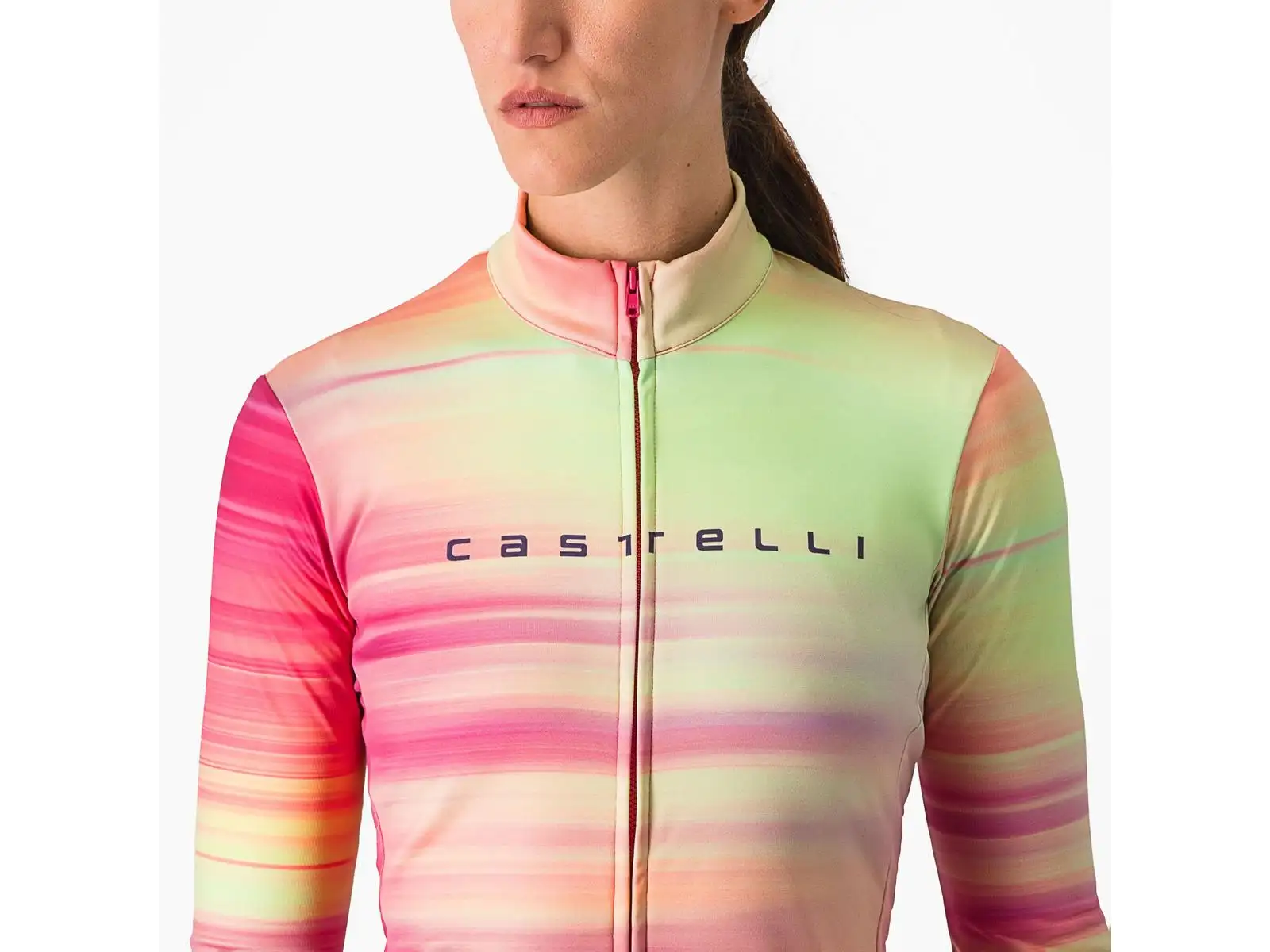 Castelli Phase damski dres Multicolor Pink