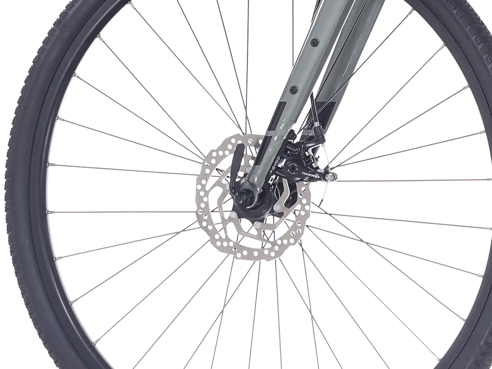 Rock Machine Lukk 40 gravel rower Gloss Granite Green