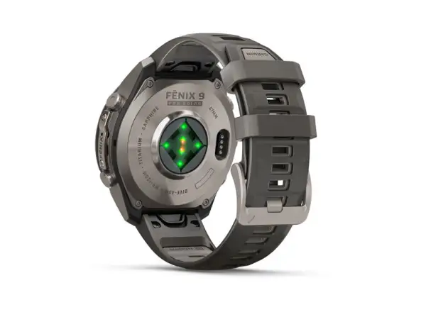 Garmin Fénix 9 Pro inReach Solar 47 mm Tytan Pebble Gray/Silver Gray