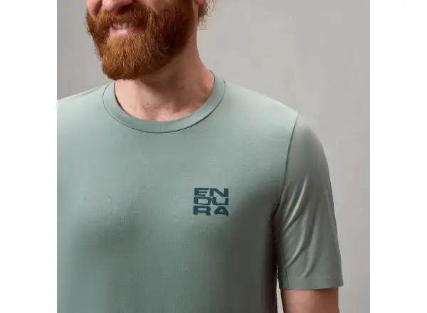 Endura AllTrack Ride męska koszulka krótki rękaw Sage Green