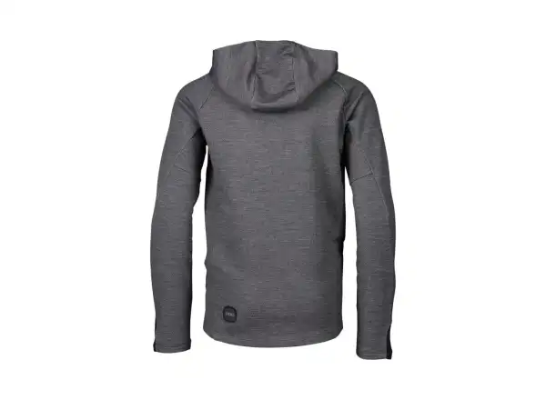 POC Merino Zip Hood Jr Sylvanite dziecięca bluza Grey Melange