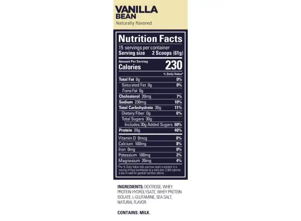 GU Roctane Recovery Drink Mix napój regeneracyjny saszetka 930 g Vanilla Bean