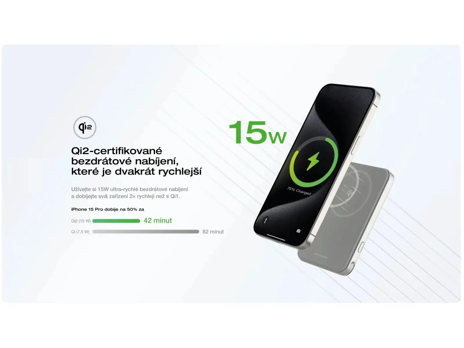 EcoFlow RAPID 5 000 mAh magnetyczny power bank jasny niebieski
