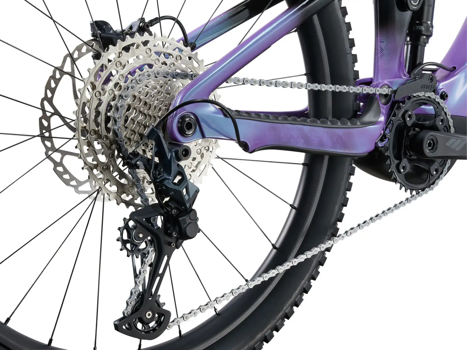 Liv Intrigue X Advanced E+ Elite 2 rower elektryczny z pełnym zawieszeniem Digital Blurple