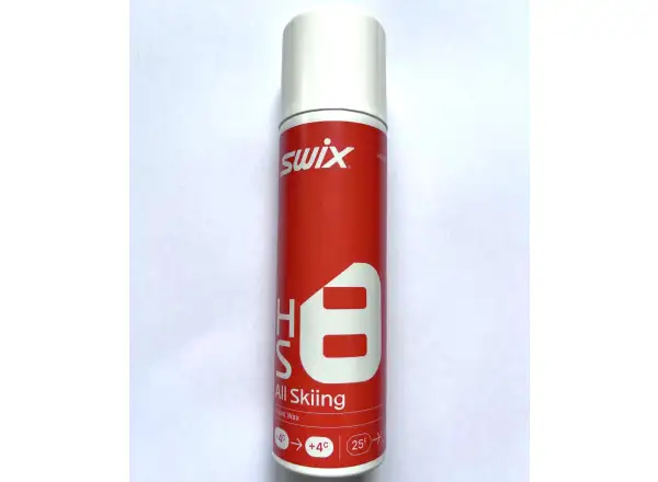 Swix HS08L-12 High Speed czerwony -4/+4°C 125ml