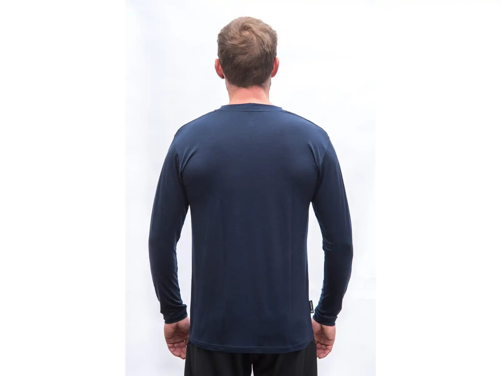 Sensor Merino Active Outside męska koszulka długi rękaw Deep Blue