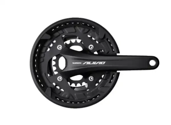 Shimano Alivio FC-T4060 korby 3x9 175 mm 44x32x22z bez BB misek z osłoną czarne